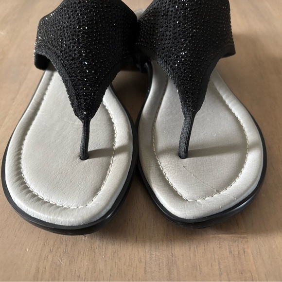 David Tate sandal with sparkle size 8.5 wide width - Picture 3 of 7